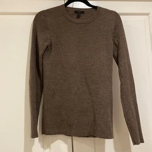 Brown Small JCrew Long Sleeve Sweater